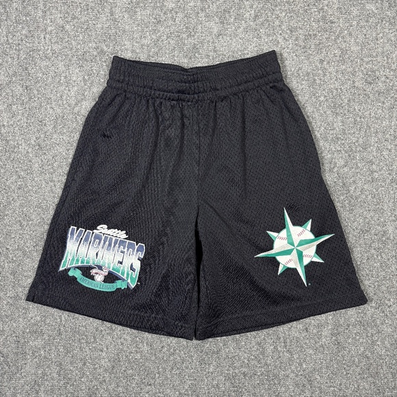 NEW ERA MLB SUMMER CLASSICS SHORTS SEATTLE MARINERS Cooperstown Mens Small 0304 - Picture 1 of 10
